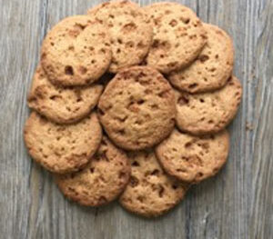 Almond Butter Crunch Cookies