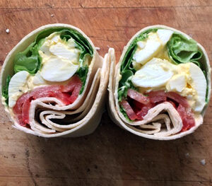 Delicious Orchards Egg Salad Wrap
