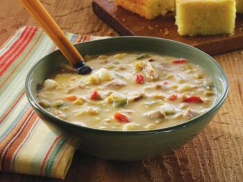 Grilled Chicken Corn Chowder