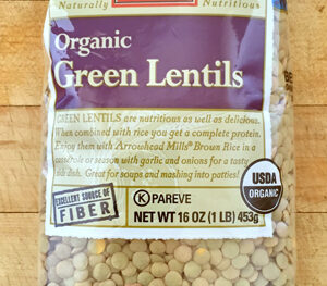 Green Lentils, Organic