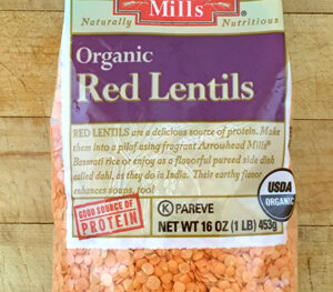 Red Lentils, Organic