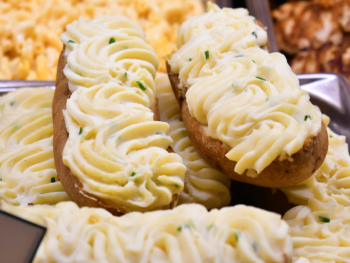 Sour Cream and Chive Twice Baked Potato