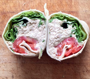 Delicious Orchards Tuna Salad Wrap