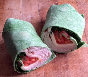 Turkey Provolone Wrap
