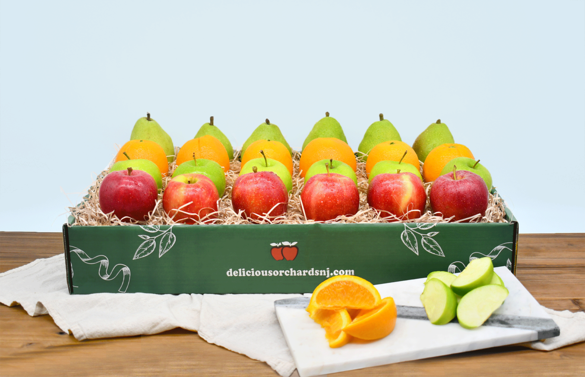 Deluxe Assorted Fruit Box 24 Pc