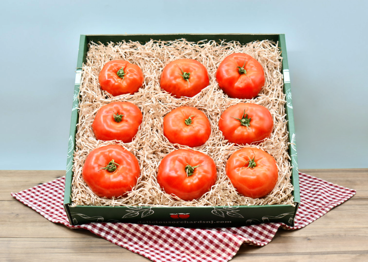 9 New Jersey Vine Ripe Tomatoes
