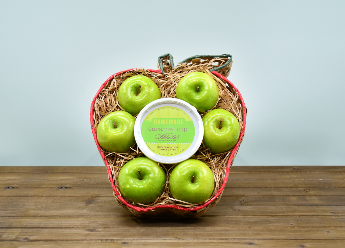 Caramel Apple Basket