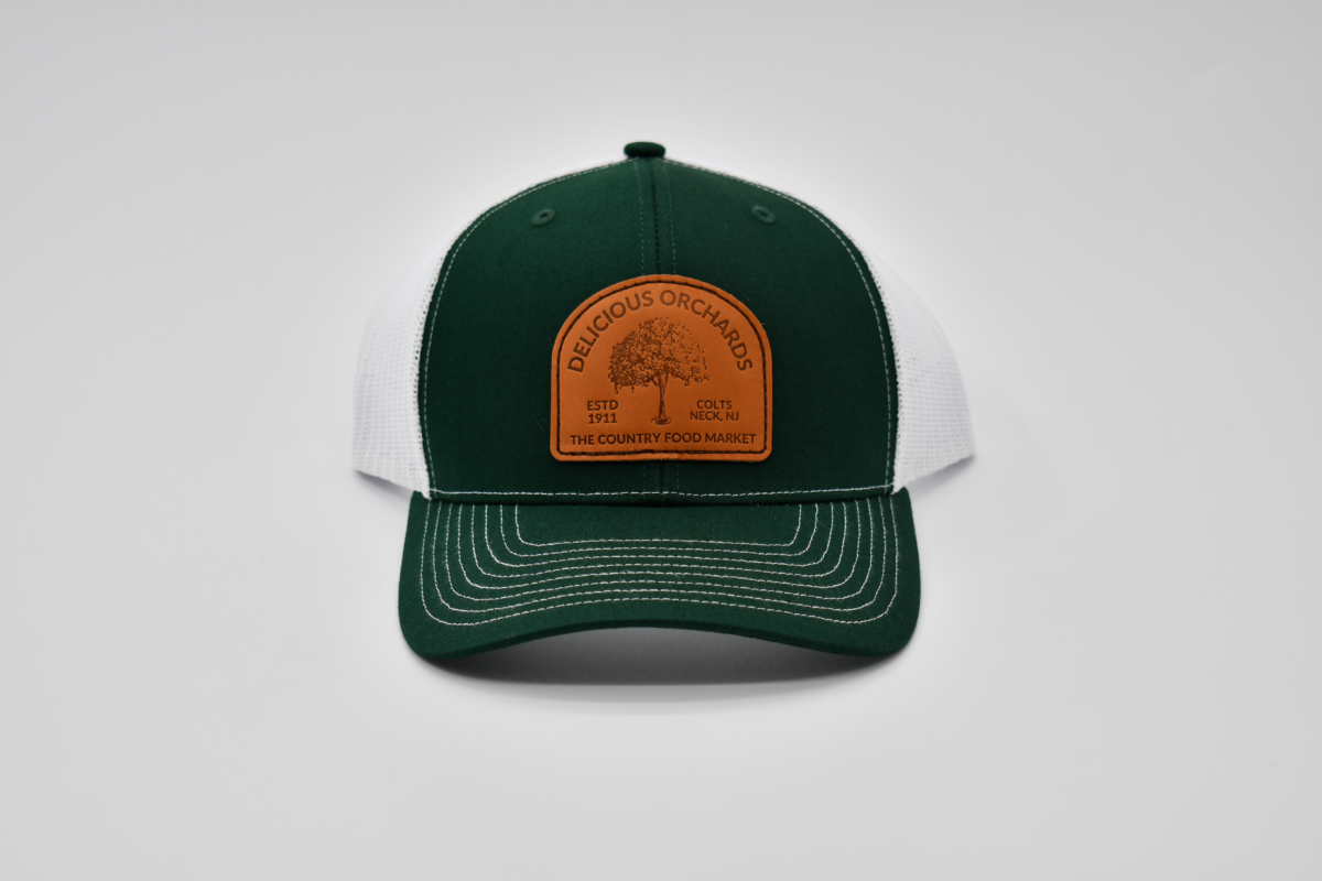Delicious Orchards Leather Patch Hat
