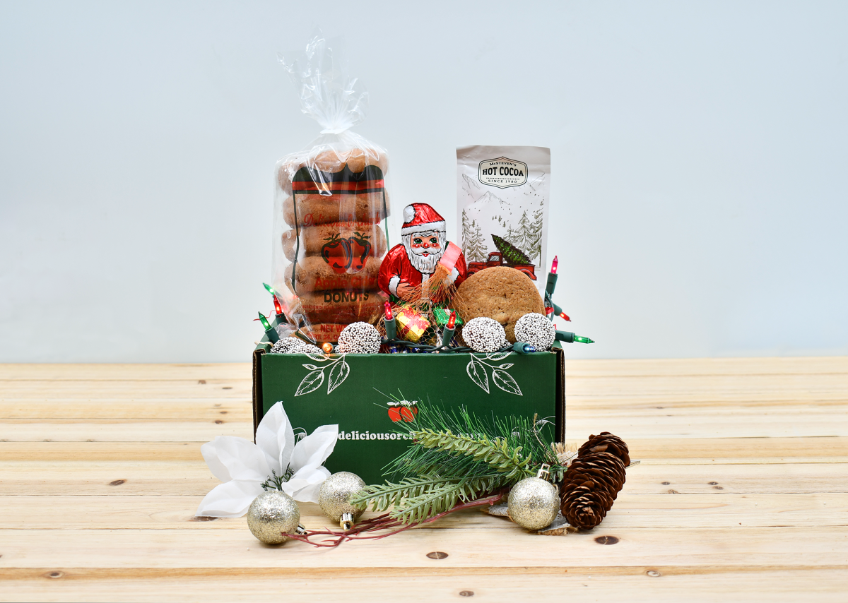 Christmas Gift Box (Plain Donuts)
