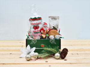 Christmas Gift Box (Powdered Donuts)