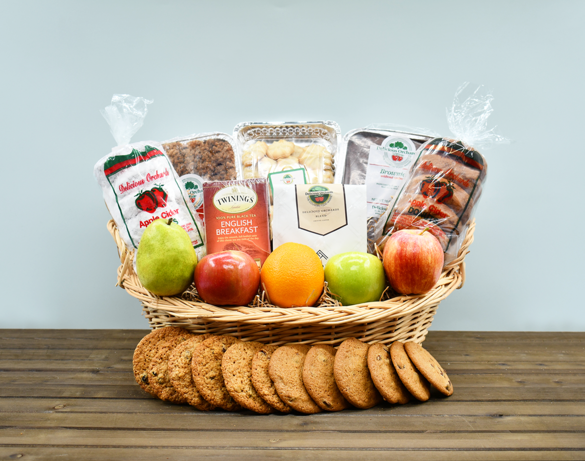 Deluxe Orchard Bounty Gift Basket