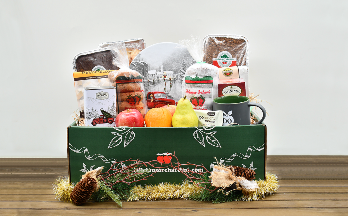 Colts Neck Double Layer Gift Box (Red Truck Tin)