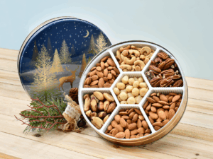 Gourmet Mixed Nut Holiday Tin