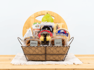 Deluxe Charcuterie Basket- w/ Cutting Board