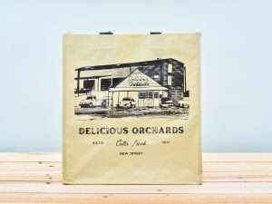 Tan Vintage Storefront Reusable Tote Bag