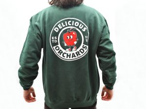Vintage Apple Sweatshirt (Green)