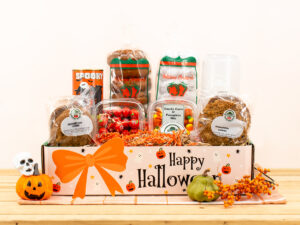 Deluxe Halloween Treats Gift Box (w/Glass)