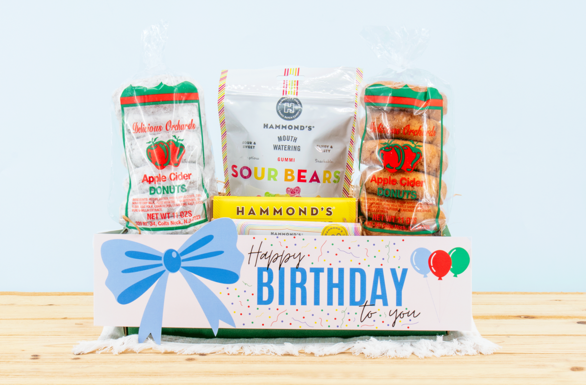 Birthday Donut Gift Box