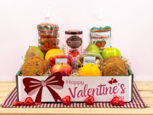 Valentine's Day Fruit & Bakery Box